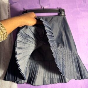 Y2K Ruffle Pleated Skirt!